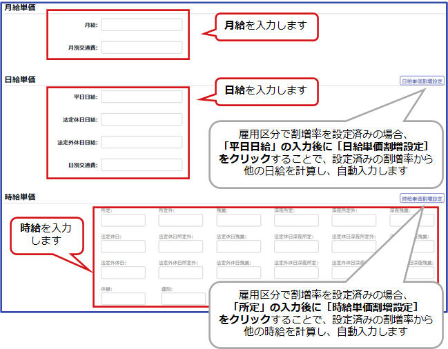 人件費を算出したい場合、どうすればよいですか？ ～人件費概算出力 